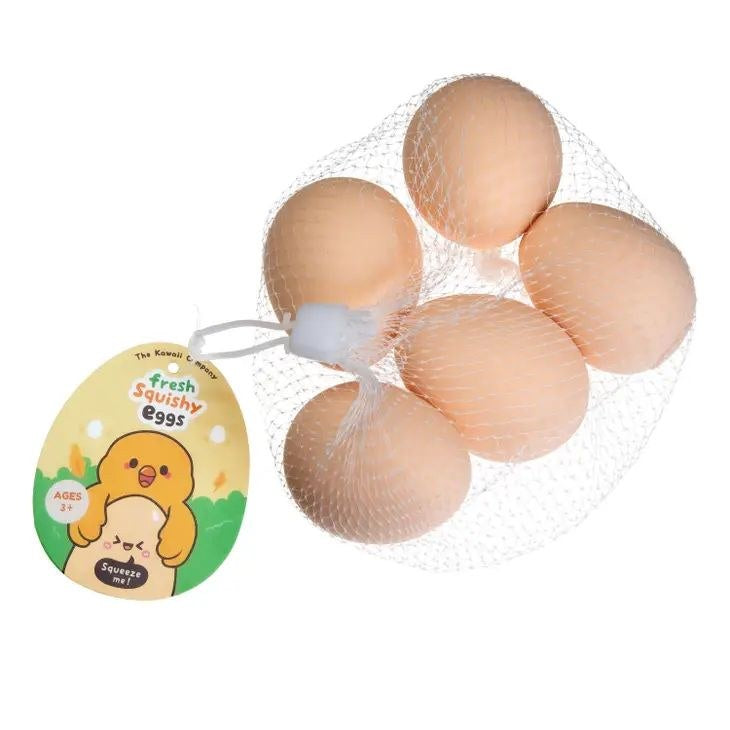 Fresh Squishy Eggs Sensory Toy