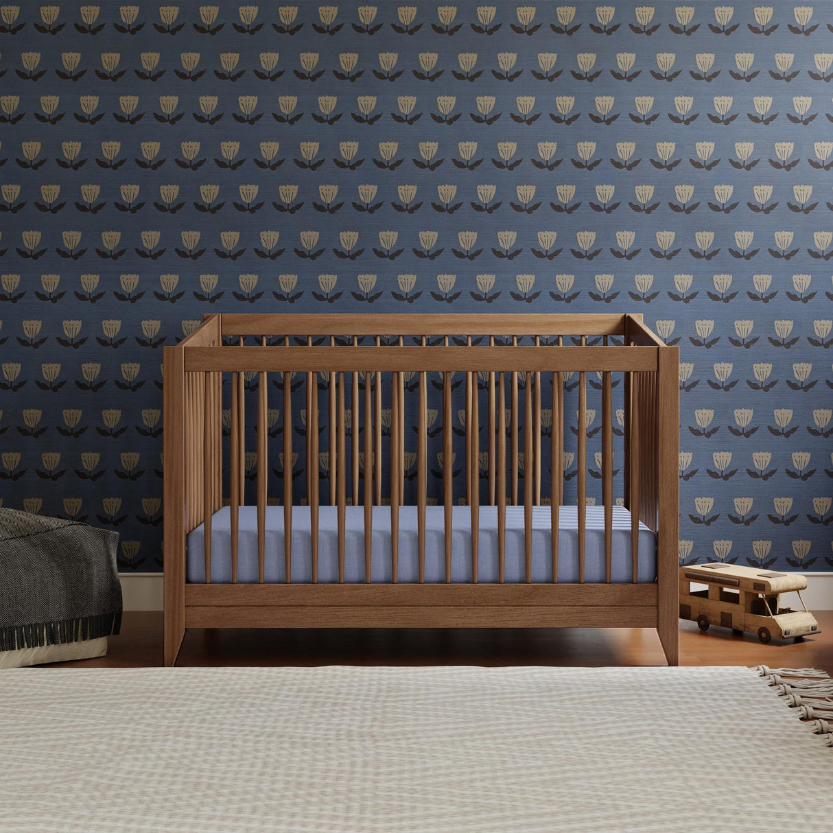 Babyletto Sprout 4-in-1 Convertible Crib with Toddler Bed Conversion Kit