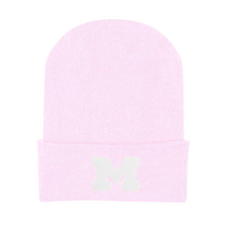 Michigan Knit Cap PInk