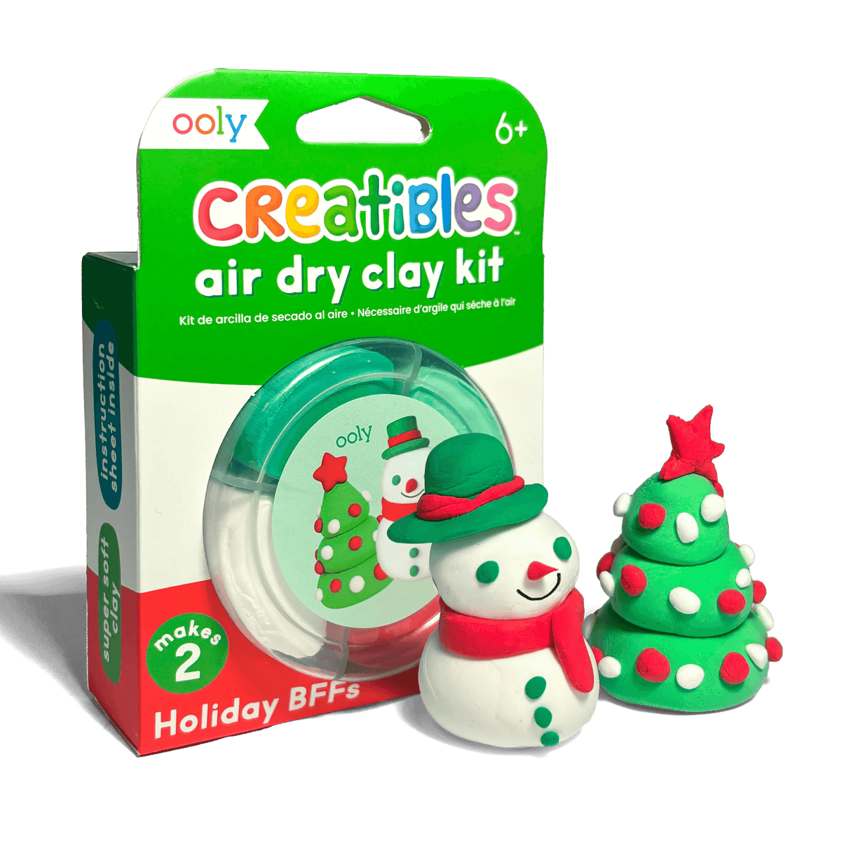 Creatibles: Air Dry Clay Kit - Holiday BFFs