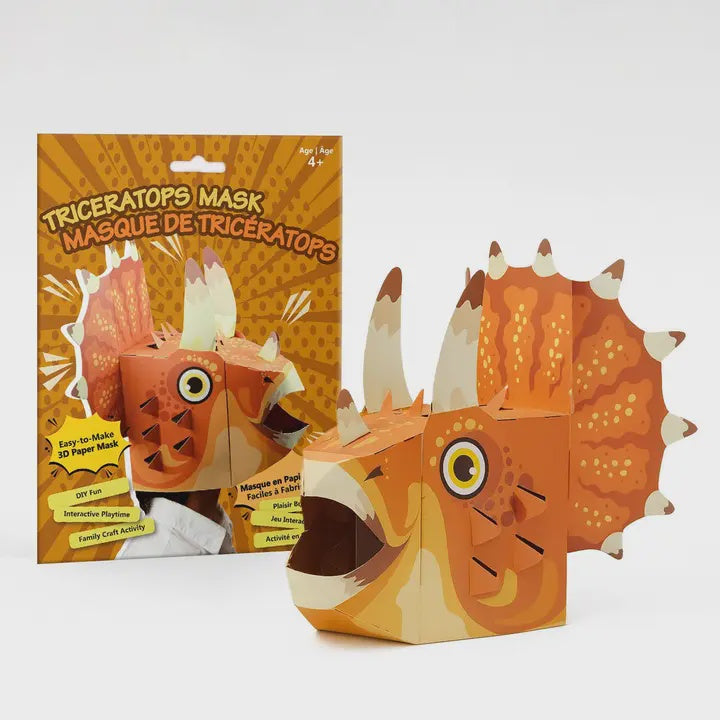 Paper Mask Triceratops