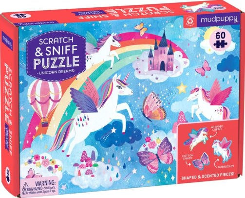 Unicorn Dreams Scratch Sniff Puzzle