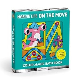 Marine Life On the Move Color Bath Book