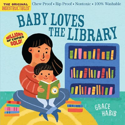 Indestructibles Baby Loves the Library