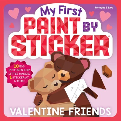 My First Paint By Sticker Valentines Friends