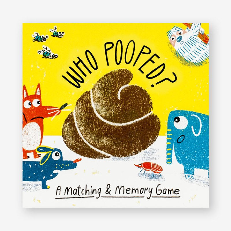 Who Pooped? Matching Game