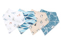 4 Pack Baby Bandana Bibs