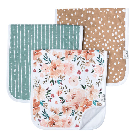 3 Pack Premium Burp Cloths