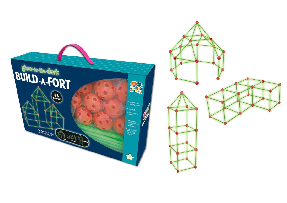 Build a Fort Playset – Kids Indoor Tent & Fort Building Kit