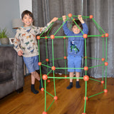 Build a Fort Playset – Kids Indoor Tent & Fort Building Kit
