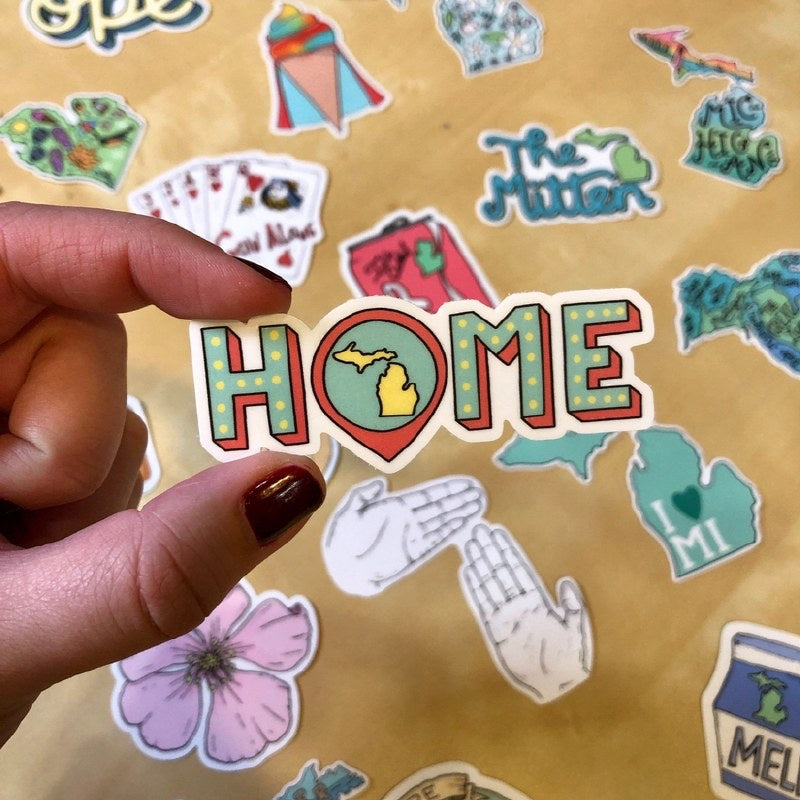 Home Michigan Sticker