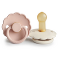 FRIGG Daisy Natural Rubber Pacifier 2-Pack 0-6 Months
