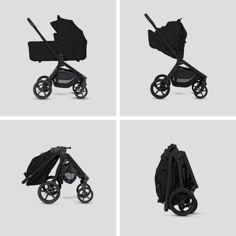 Silver Cross Breez Compact Stroller + Folding Bassinet Bundle