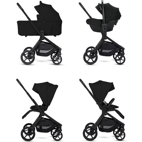 Silver Cross Breez Compact Stroller + Folding Bassinet Bundle