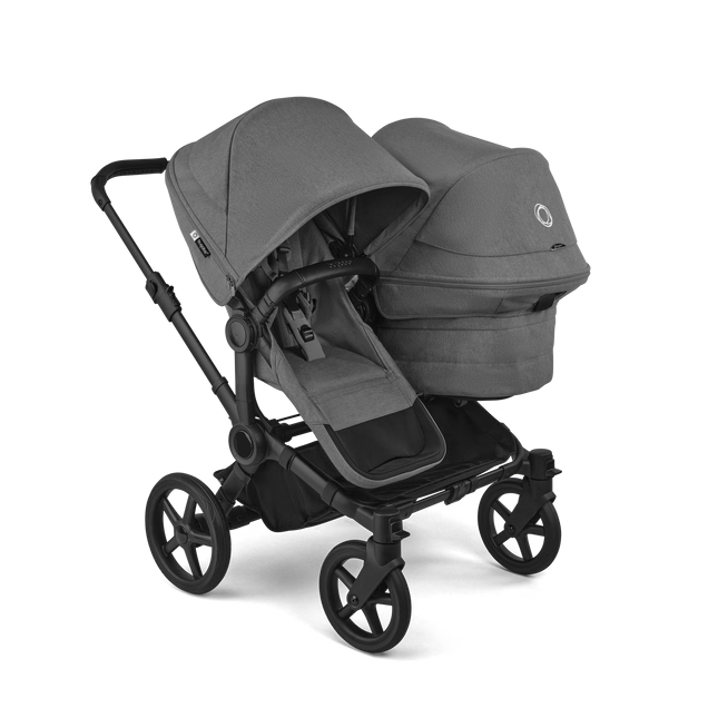 Bugaboo Donkey 6 Double Stroller Moon Grey