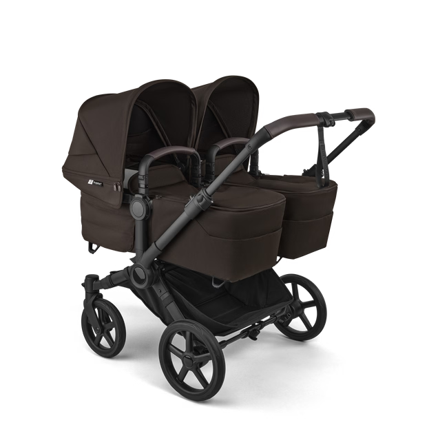 Bugaboo Donkey 6 Twin Stroller Cocoa Brown