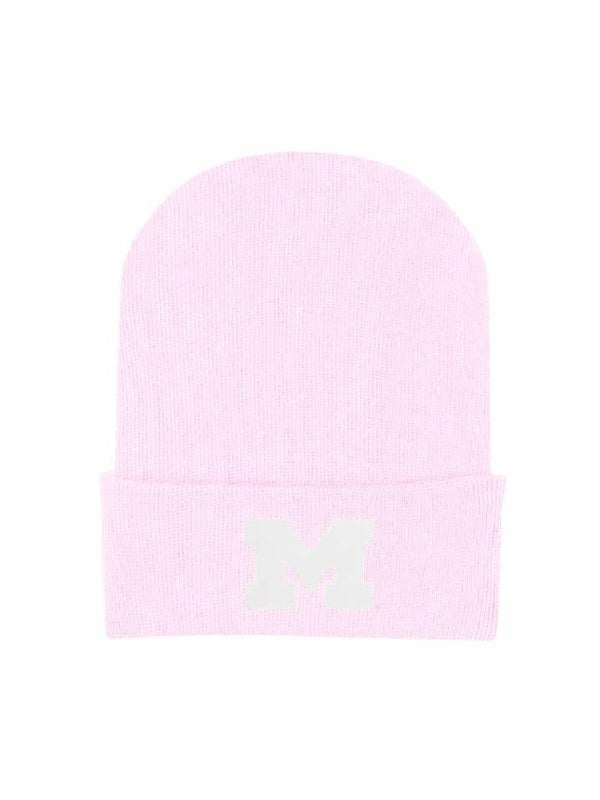 Michigan Knit Cap PInk