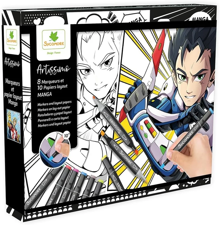 Manga - L Layout And Markers Manga