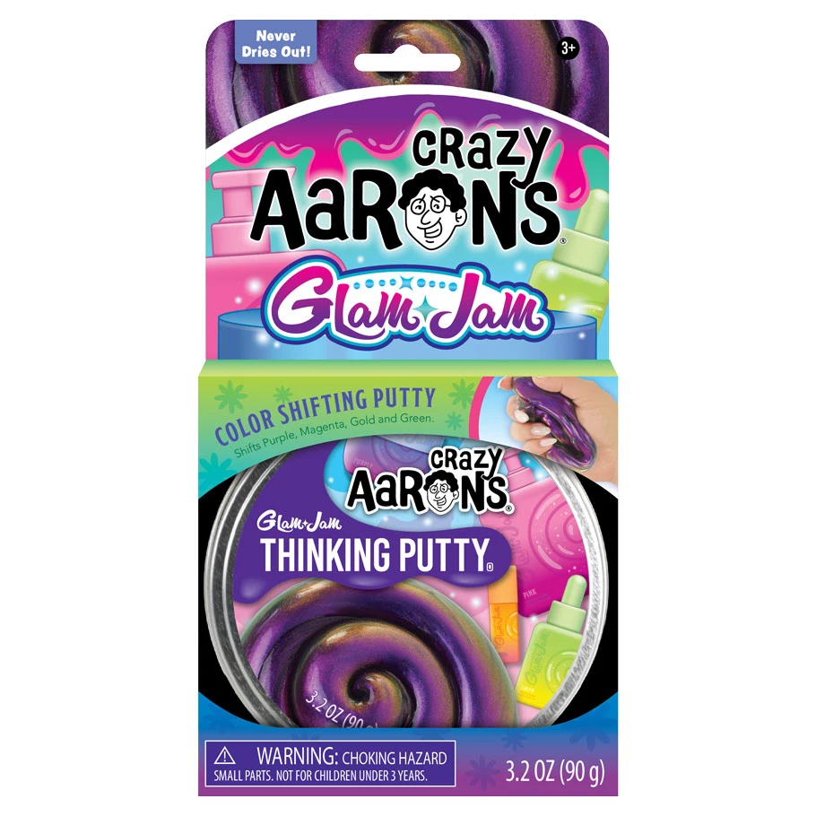 Crazy Aaron's Color Shifting Glam Jam Thinking Putty