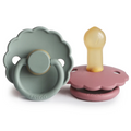 FRIGG Daisy Natural Rubber Pacifier 2-Pack 0-6 Months