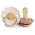 FRIGG Daisy Natural Rubber Pacifier 2-Pack 0-6 Months