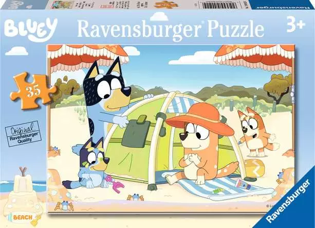 Bluey at the Beach 35pc