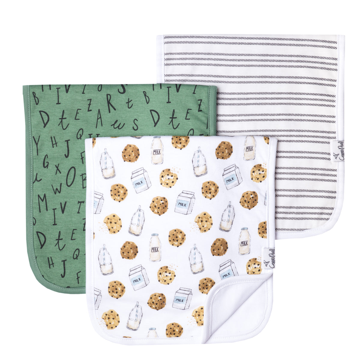 3 Pack Premium Burp Cloths