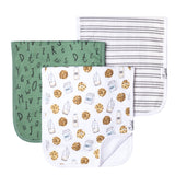 3 Pack Premium Burp Cloths