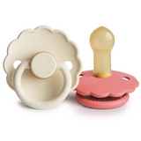 FRIGG Daisy Natural Rubber Pacifier 2-Pack 0-6 Months
