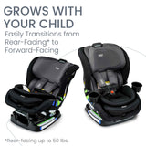 Britax Poplar 2-in-1 Convertible Car Seat with ClickTight