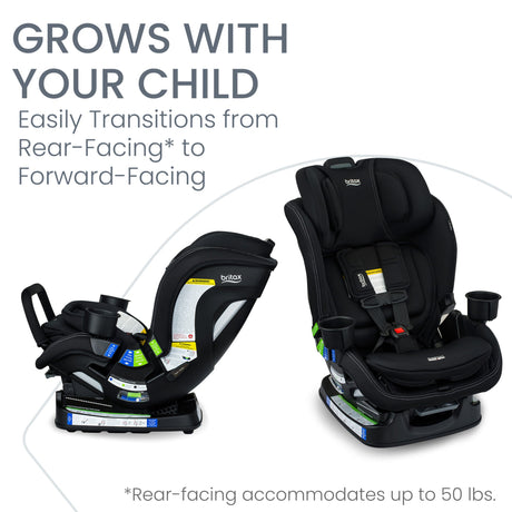 Britax Poplar S Convertible 2-in-1 Car Seat with ClickTight