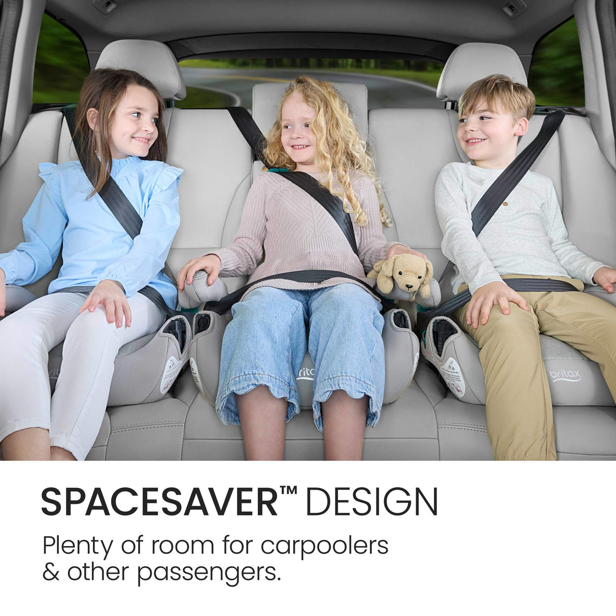 Britax UpNGo Click Backless Booster Car Seat with LATCH