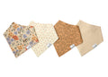 4 Pack Baby Bandana Bibs