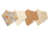 4 Pack Baby Bandana Bibs