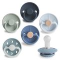 FRIGG Silicone Pacifier 6-Pack 6-18 Months