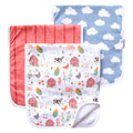 3 Pack Premium Burp Cloths