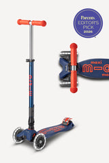 Micro Maxi Foldable LED Scooter
