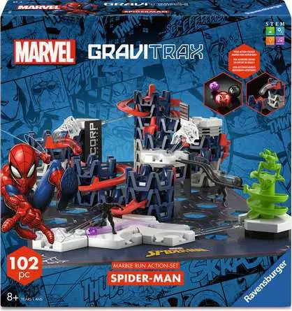 GraviTrax Spiderman Set Marble Run