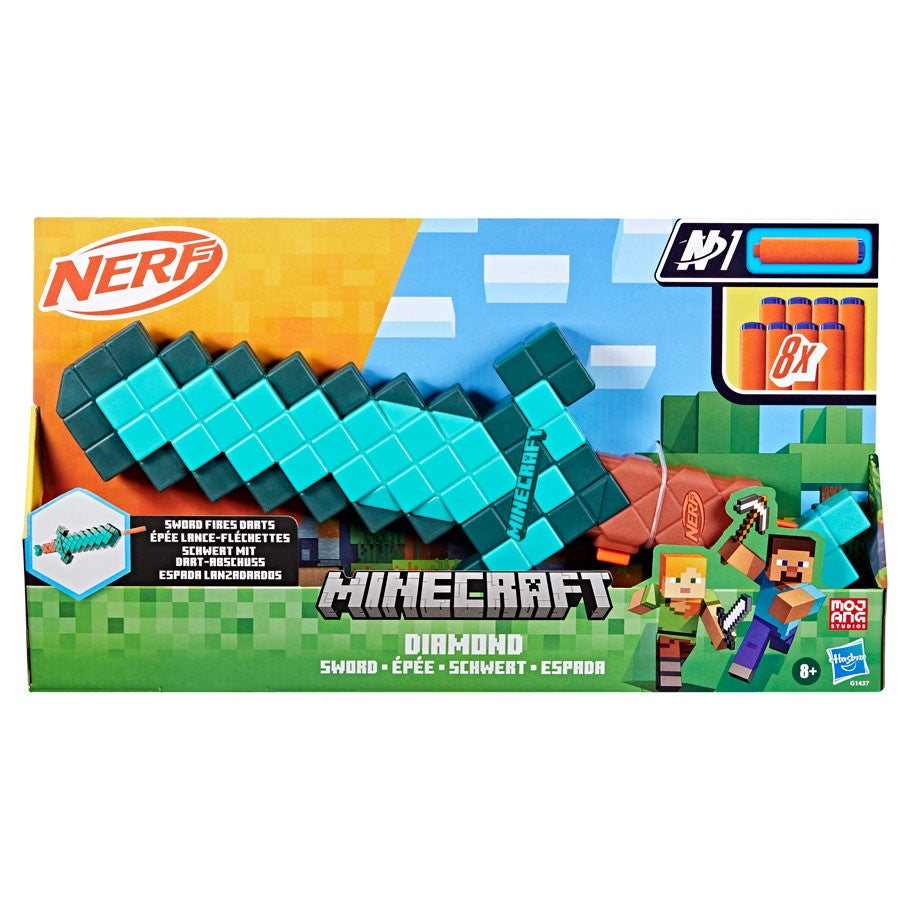 Nerf Minecraft Diamond Sword