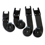 Bumbleride Indie Twin Car Seat Adapter, Set | Clek / Cybex / Nuna / Maxi Cosi