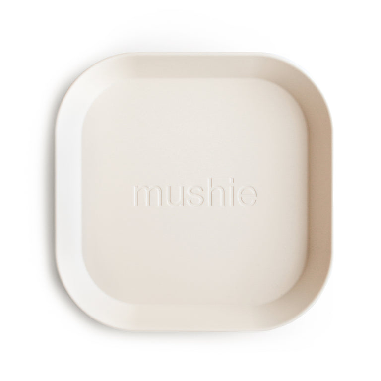 Square Dinnerware Plates, Set of 2
