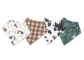 4 Pack Baby Bandana Bibs
