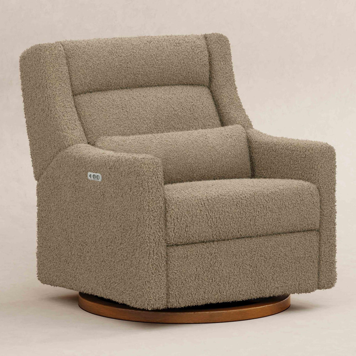 Babyletto Kiwi Plus Chair and a Half Power Recliner & Swivel Glider with Power Adjustable Headrest and USB Port