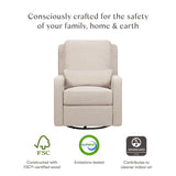 Babyletto Sigi Electronic Recliner and Glider with USB Port