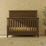 Monogram by Namesake Barrow Rustic 4-in-1 Convertible Flat Top Crib