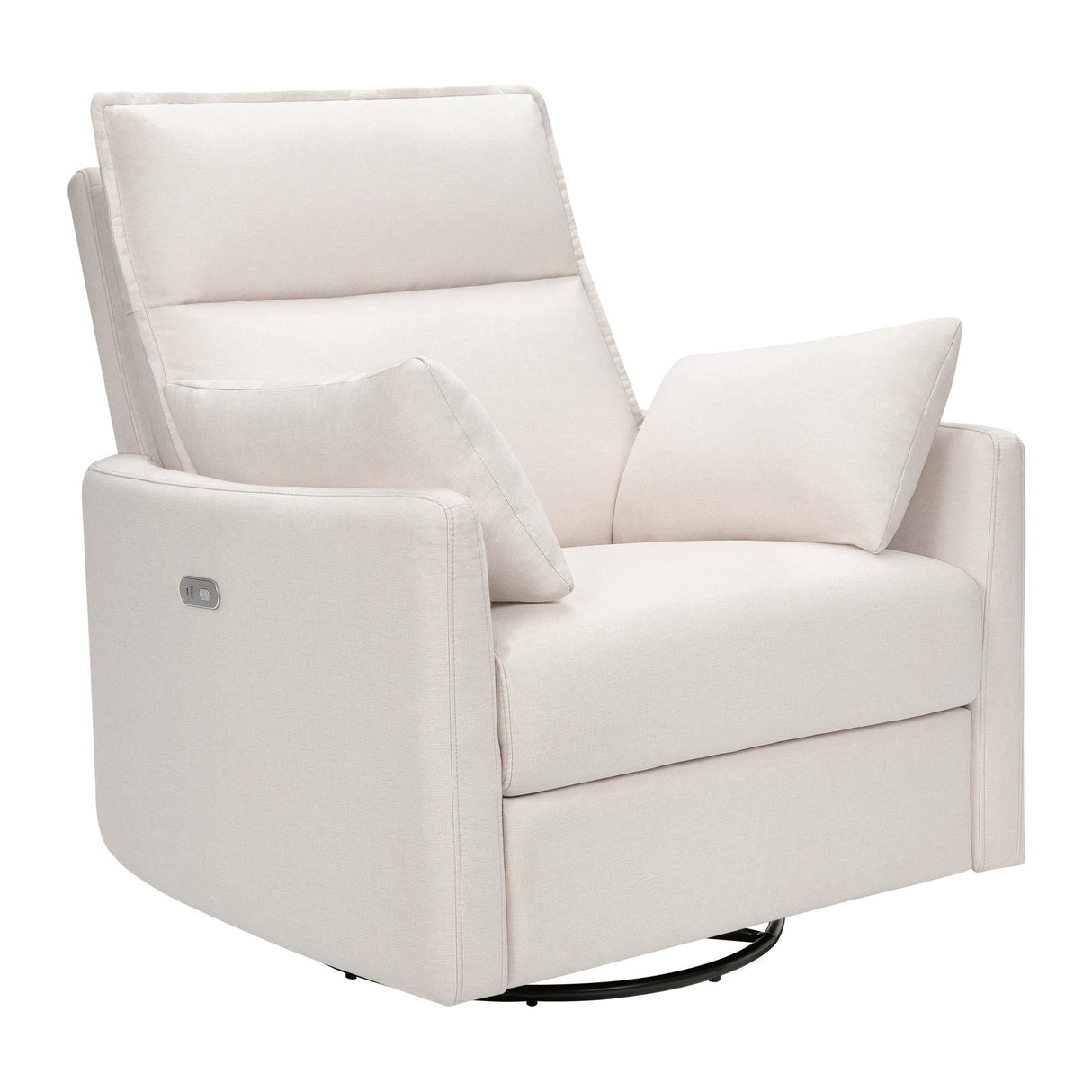 Babyletto Nori Extra Wide Electronic Recliner & Swivel Glider with USB port