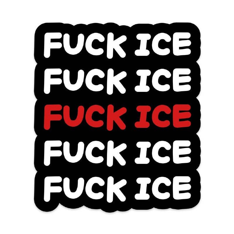 Fuck Ice Red