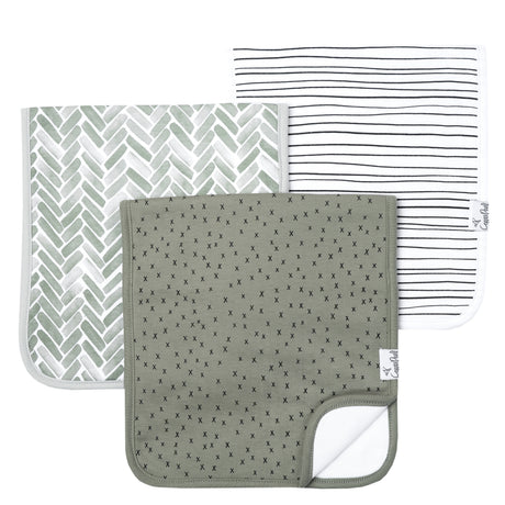 3 Pack Premium Burp Cloths