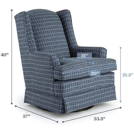 Storytime Natasha Swivel Glider