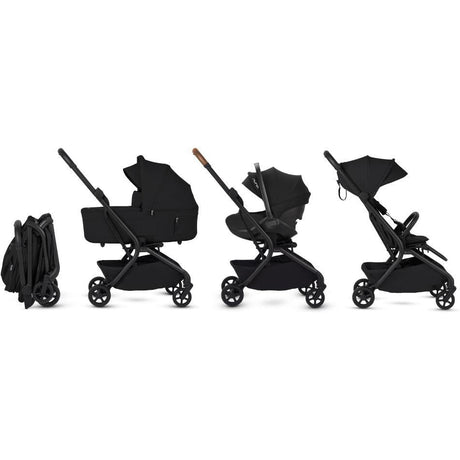 Silver Cross Nia Compact Stroller + Folding Bassinet Bundle